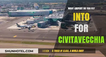 Fly to Rome Fiumicino Airport for Civitavecchia Cruise Port