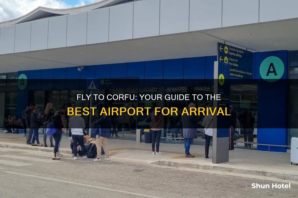 what airport do you fly into for corfu