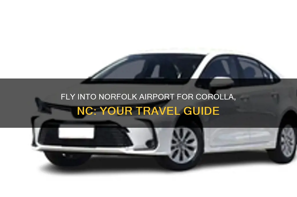 what airport do you fly into for corolla nc