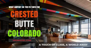 Fly into Gunnison-Crested Butte Airport for Easy Access to Crested Butte, Colorado