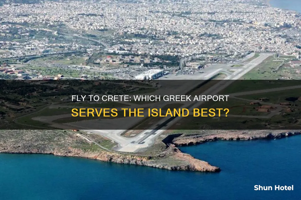 what airport do you fly into for crete greece
