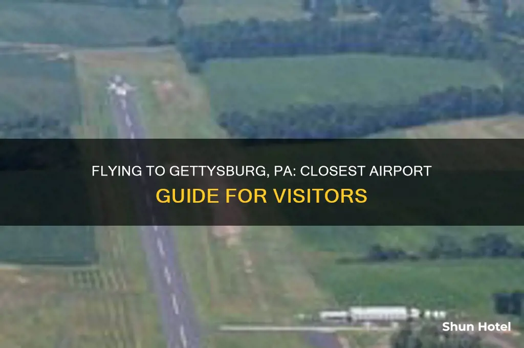 what airport do you fly into for gettysburg pa