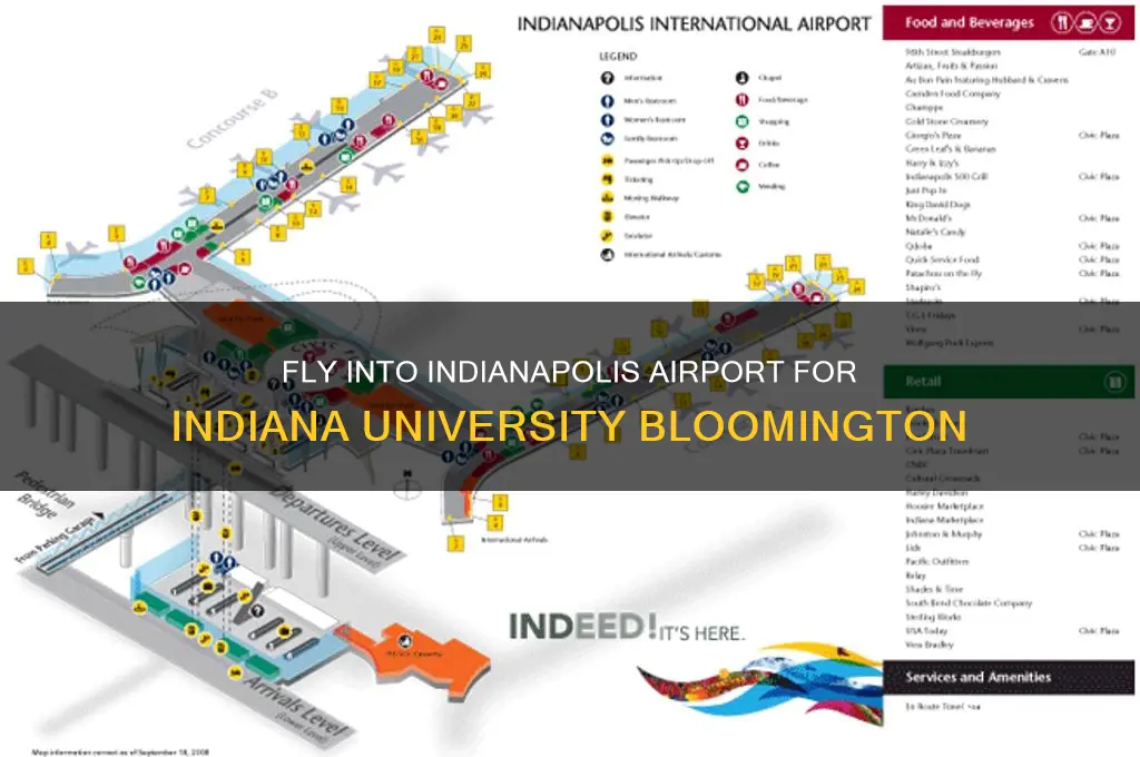 what airport do you fly into for indiana university bloomington