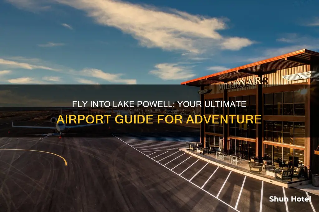 what airport do you fly into for lake powell