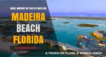 Fly into Tampa International Airport for Madeira Beach, Florida