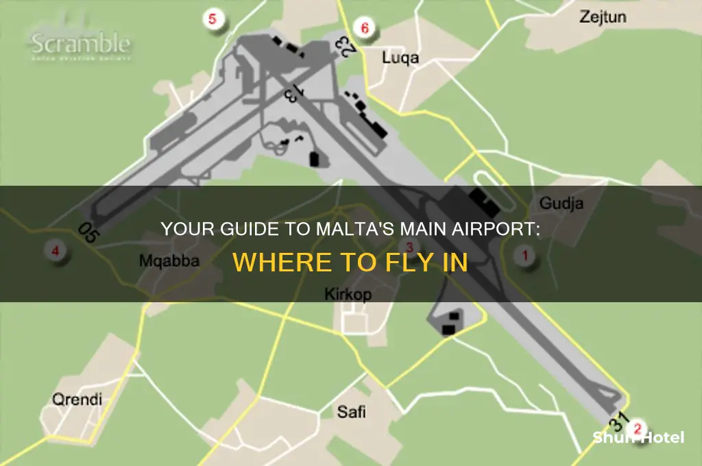 what airport do you fly into for malta