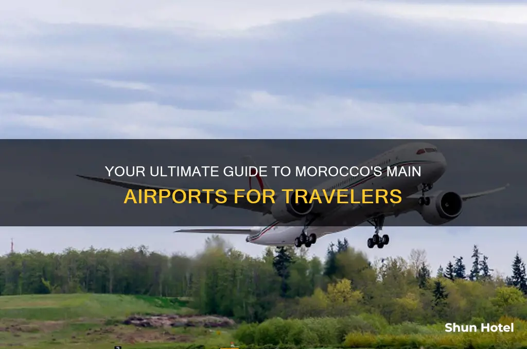what airport do you fly into for morocco