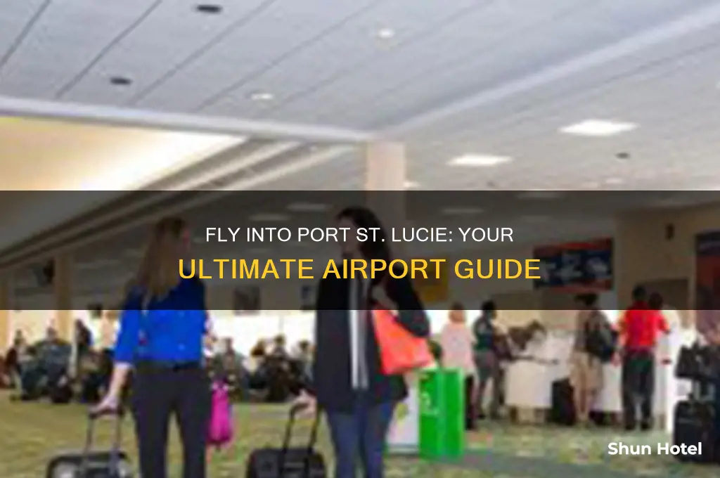 what airport do you fly into for port st lucie