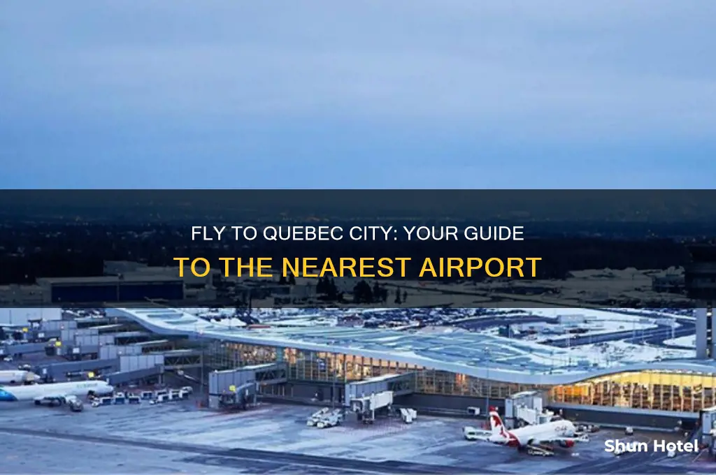 what airport do you fly into for quebec city