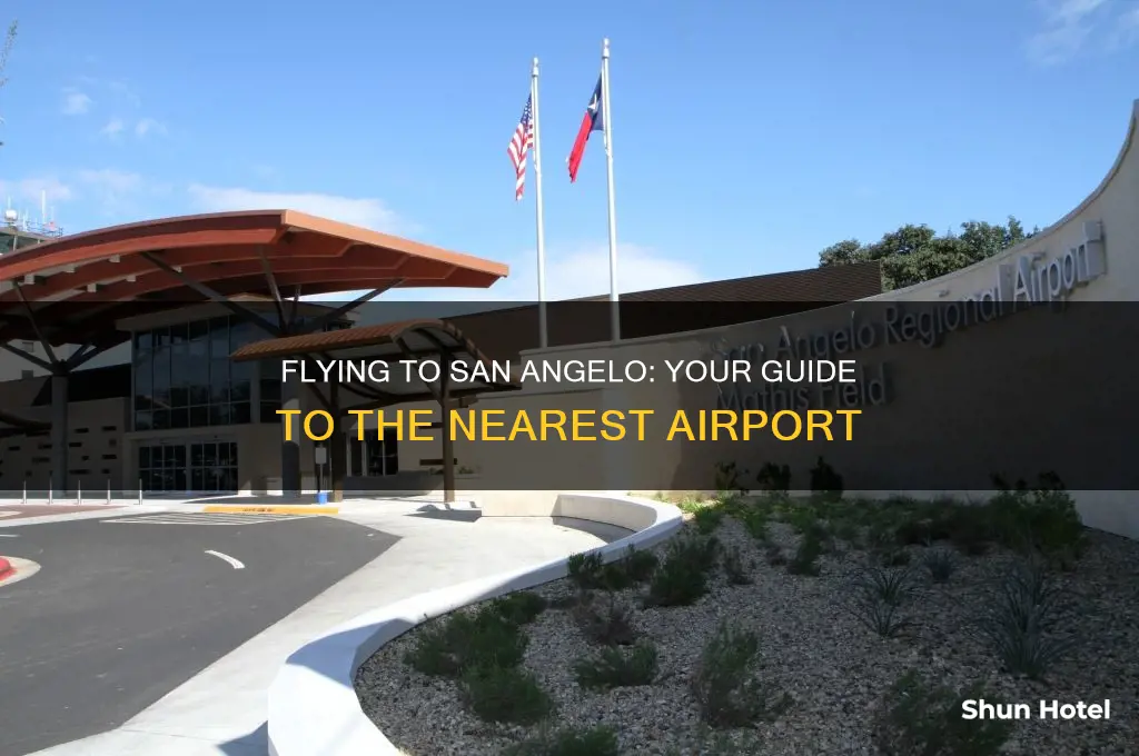 what airport do you fly into for san angelo