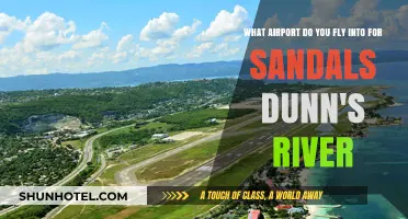Fly into Montego Bay Airport for Sandals Dunn's River