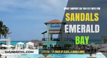 Fly into Exuma International Airport for Sandals Emerald Bay