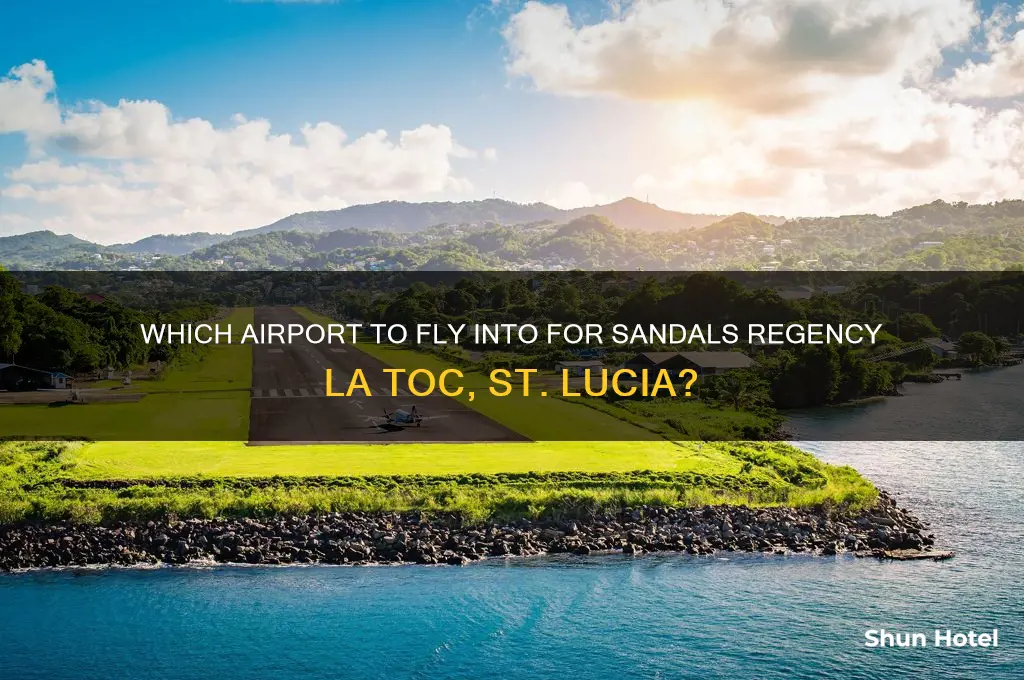 what airport do you fly into for sandals regency