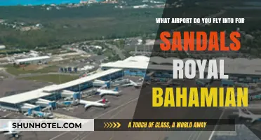 Fly into Nassau Airport for Sandals Royal Bahamian Resort