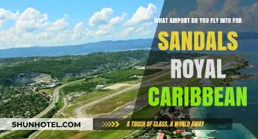 Fly into Montego Bay Airport for Sandals Royal Caribbean