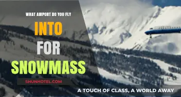 Fly into Aspen/Pitkin County Airport for Snowmass Village Access
