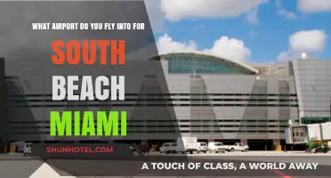Fly into Miami International Airport for South Beach Access