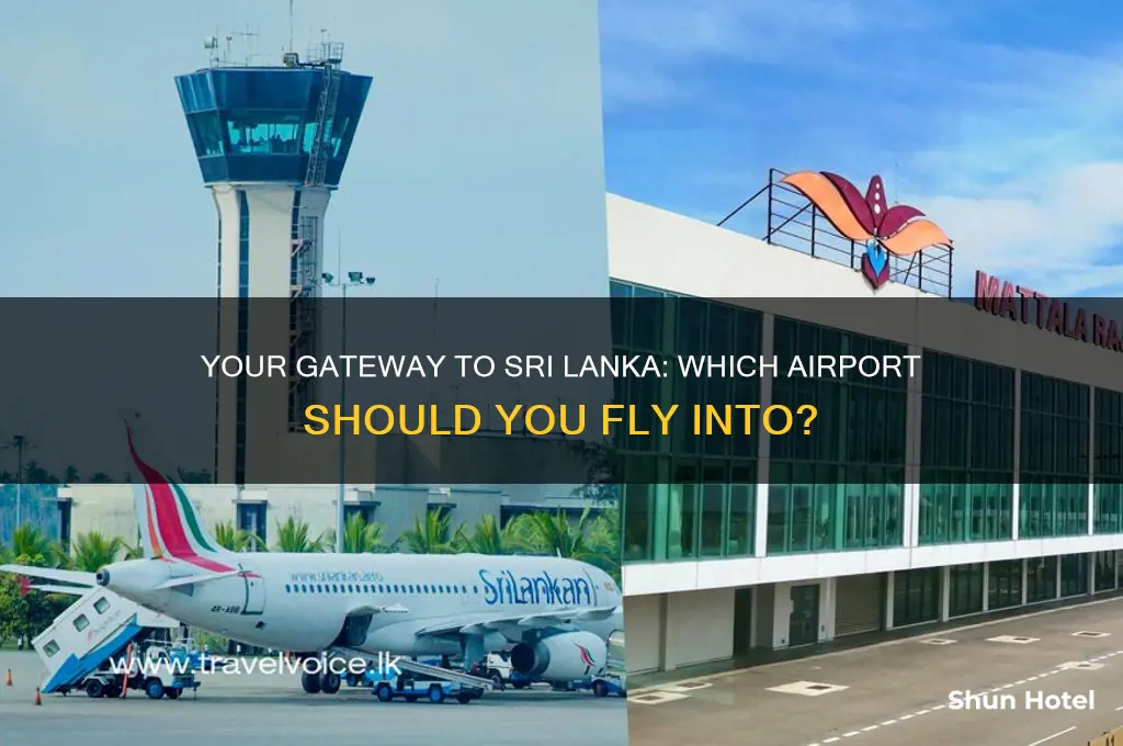what airport do you fly into for sri lanka