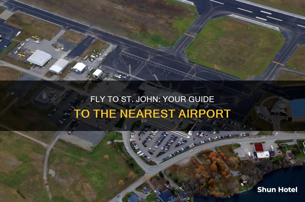 what airport do you fly into for st john