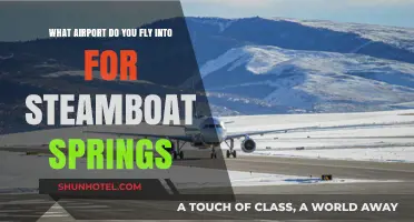 Fly into Yampa Valley Airport for Steamboat Springs Adventures