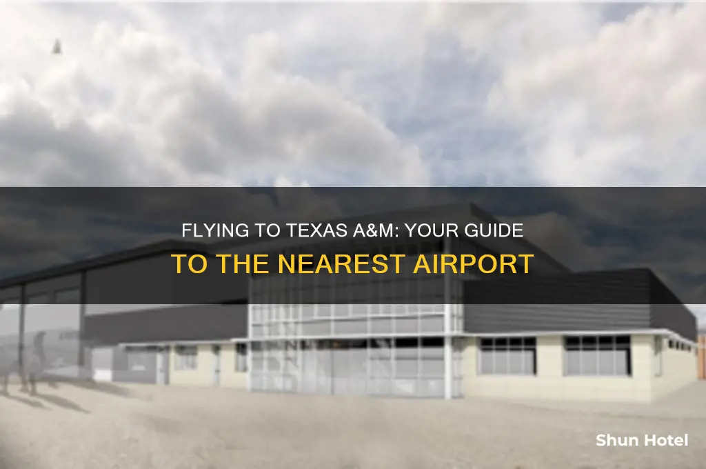 what airport do you fly into for tex am univiersity