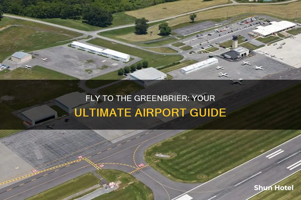 what airport do you fly into for the greenbrier