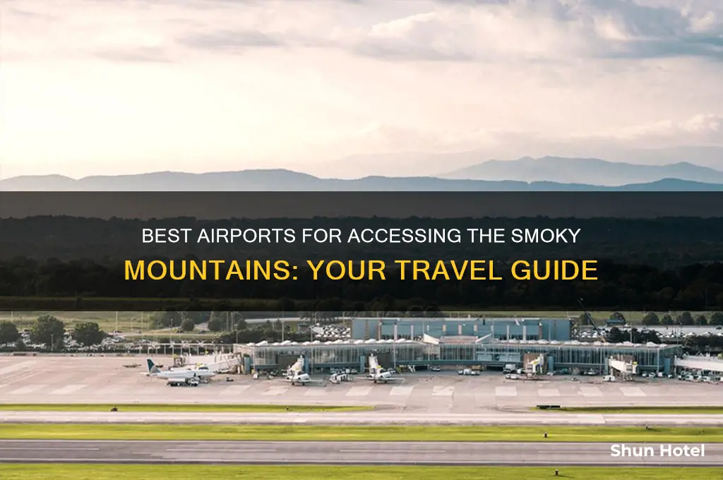 what airport do you fly into for the smoky mountains