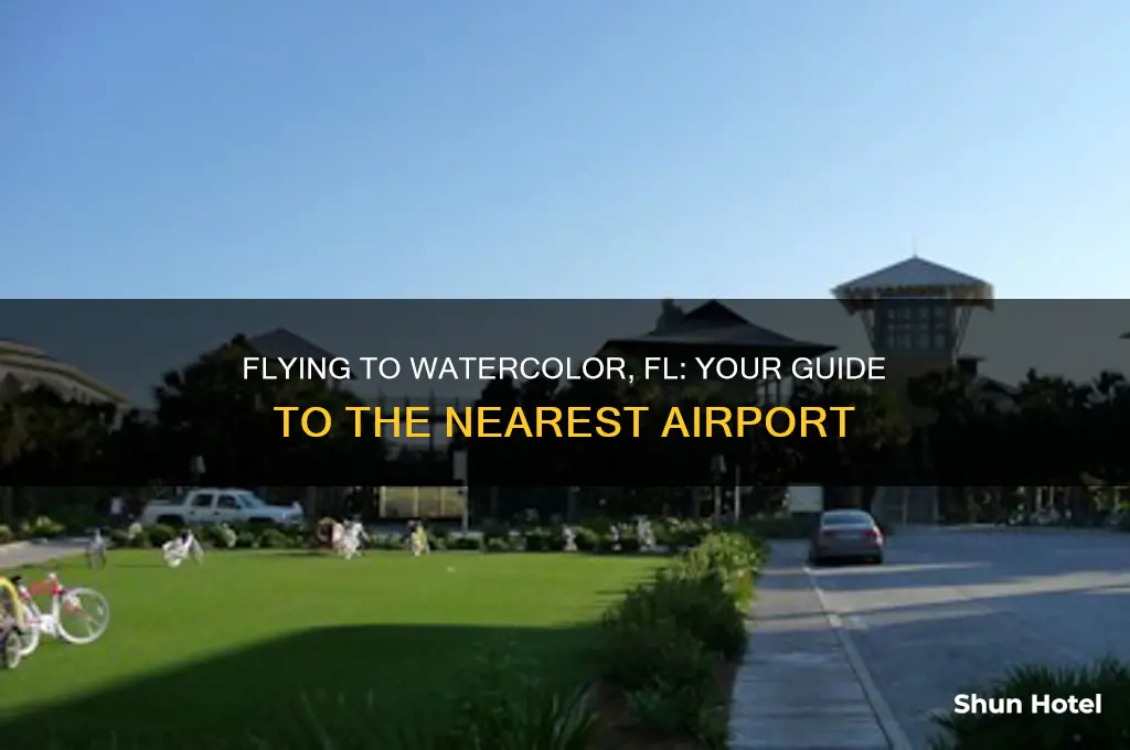 what airport do you fly into for watercolor fl