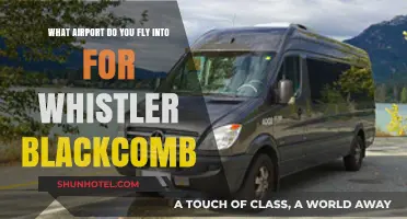 Fly to Vancouver Airport for Whistler Blackcomb Ski Resort Access