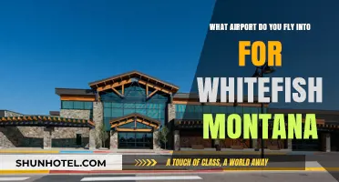 Fly into Glacier Park International Airport for Whitefish, Montana