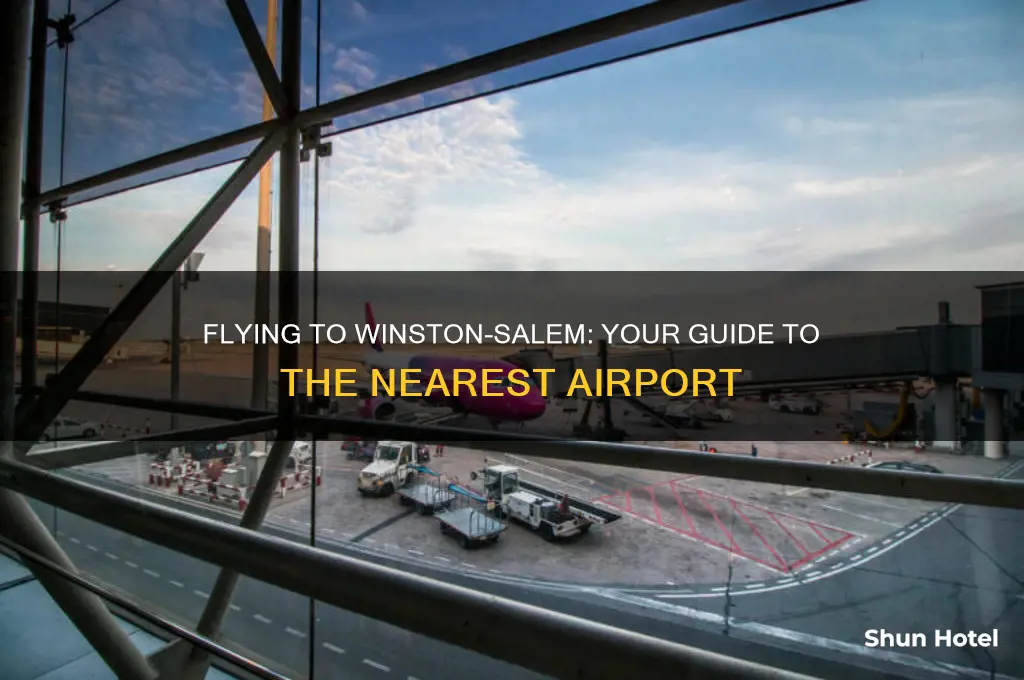 what airport do you fly into for winston salem