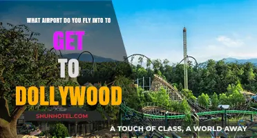 Fly into Knoxville McGhee Tyson Airport for Dollywood Adventures