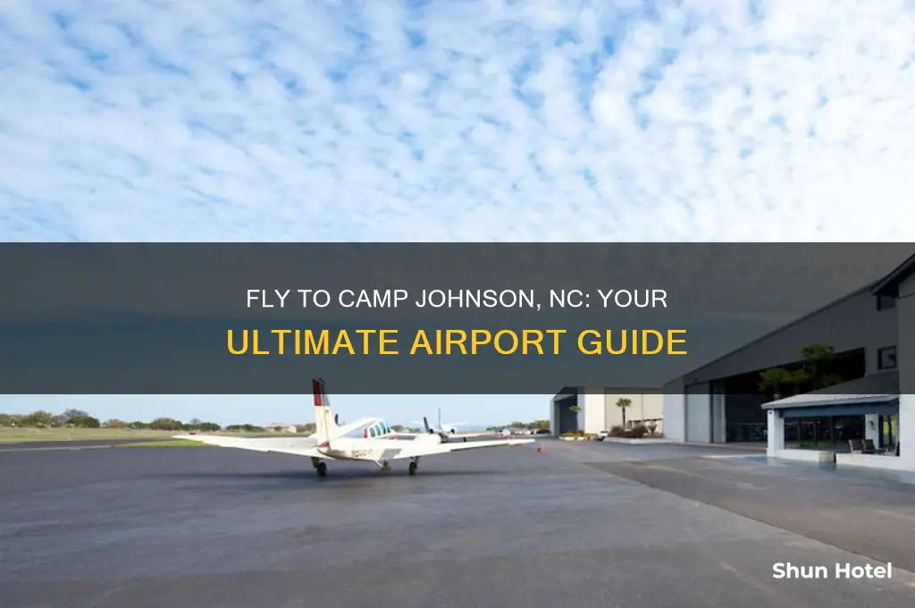 what airport do you fly to camp johnson north carolina