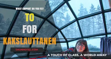 Fly to Ivalo Airport for Kakslauttanen Arctic Resort Experience