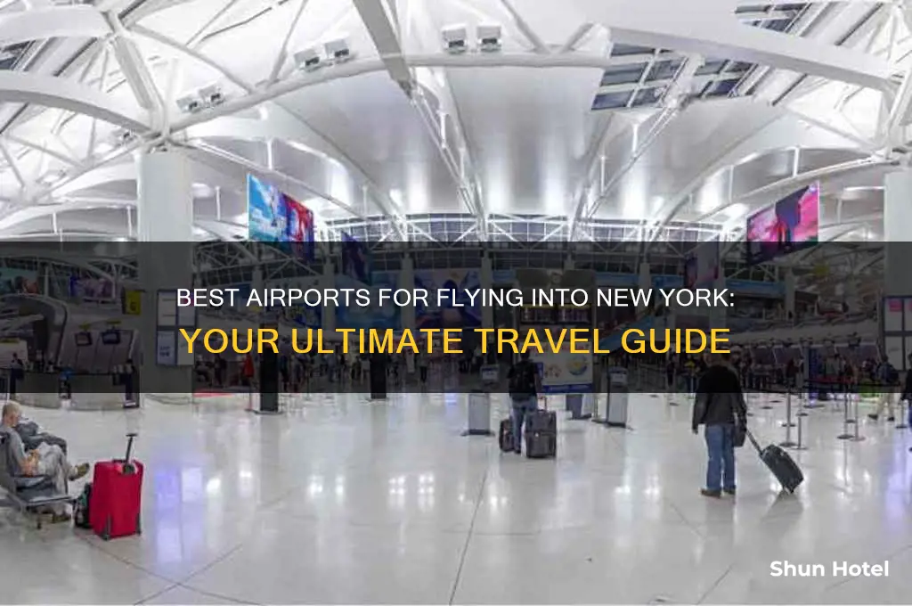what airport do you usually fly into new york
