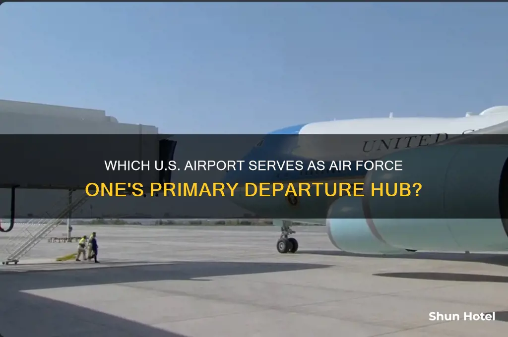 what airport does air force one fly out of