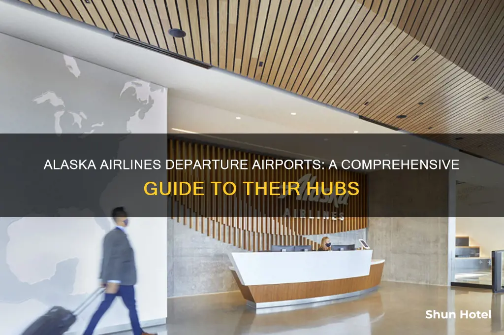 what airport does alaska airlines fly out of