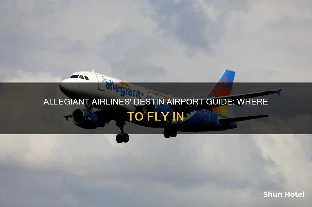 what airport does allegiant fly into in destin