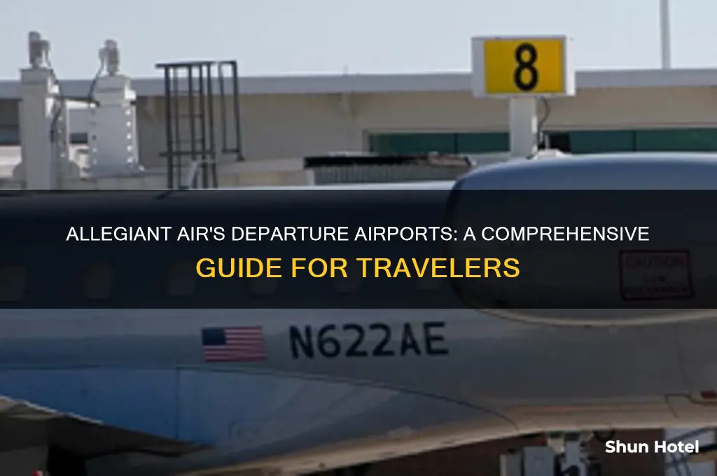 what airport does allegiant fly out of