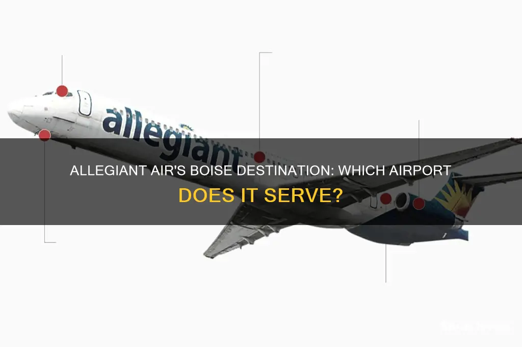 what airport does allegiant fly to in boise