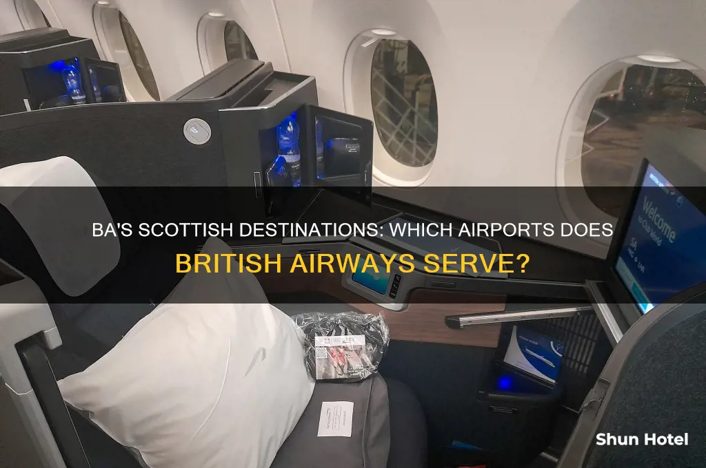 what airport does ba fly to in scotland