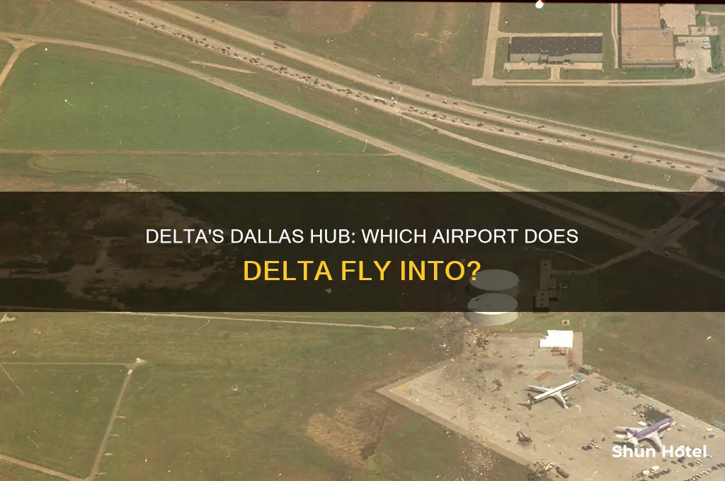 what airport does delta fly into in dallas