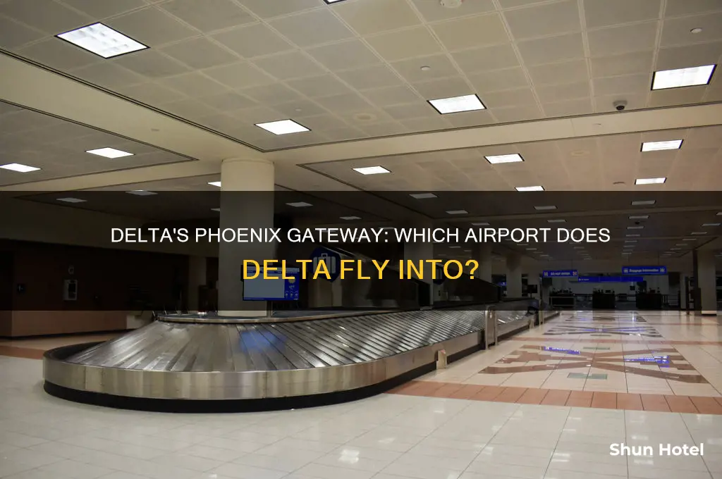 what airport does delta fly into in phoenix