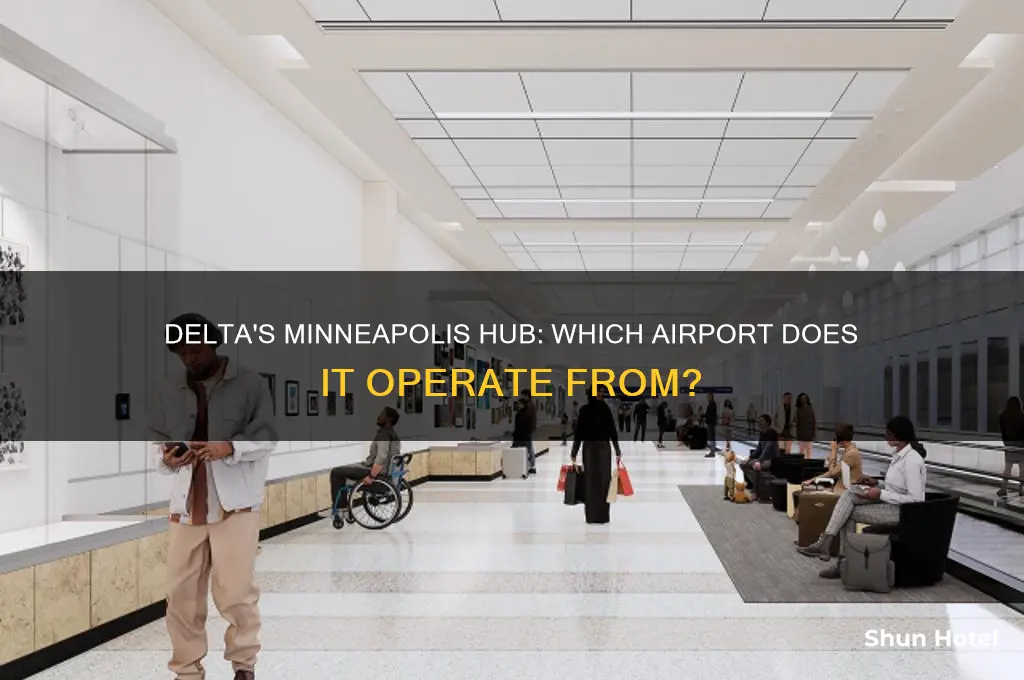 what airport does delta fly out of in minneapolis