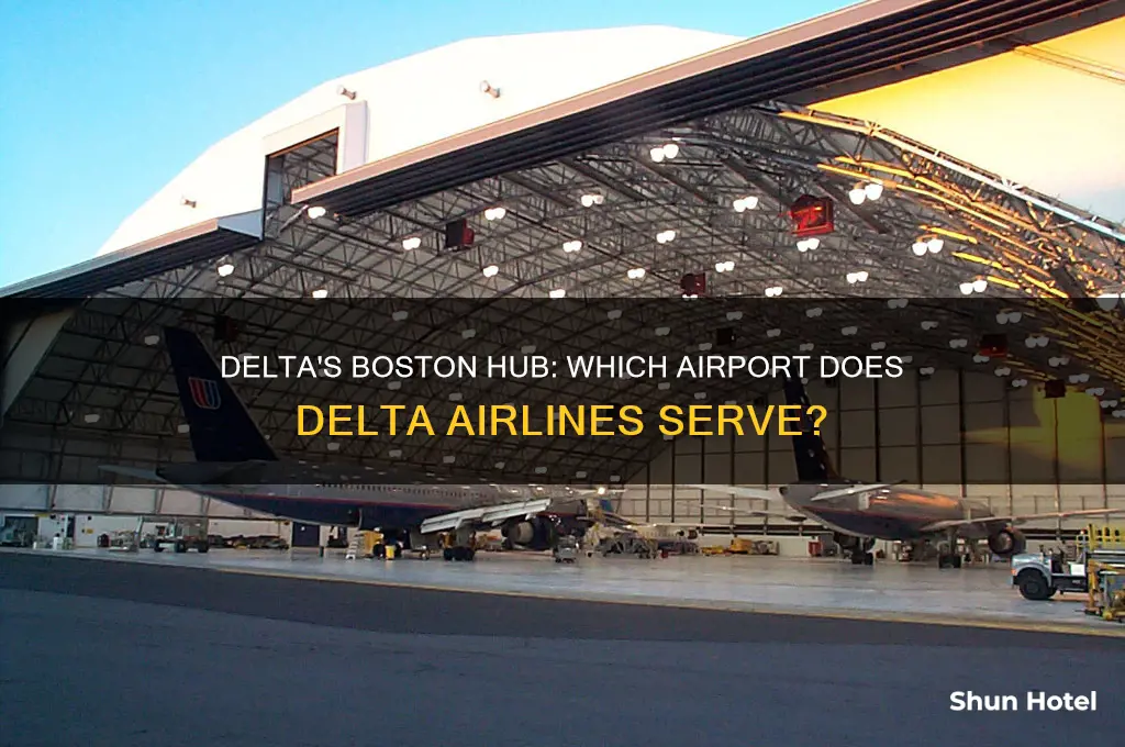 what airport does delta fly to in boston