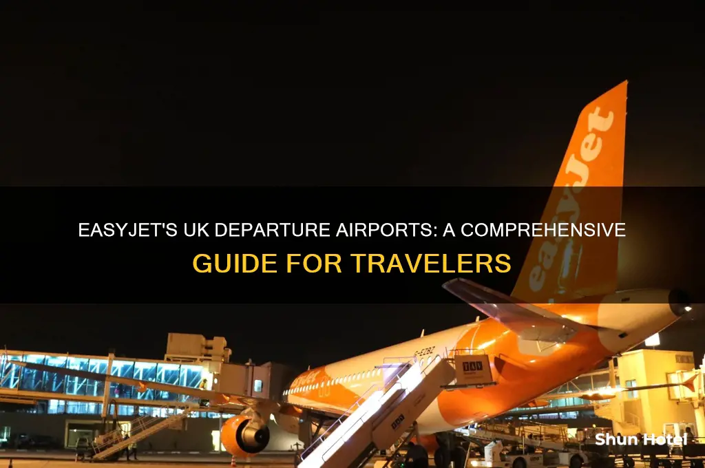 what airport does easyjet fly out of in england