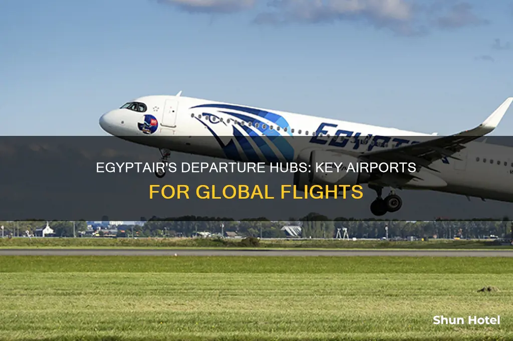 what airport does egypt air fly from