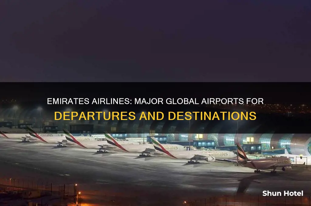 what airport does emirates fly out of