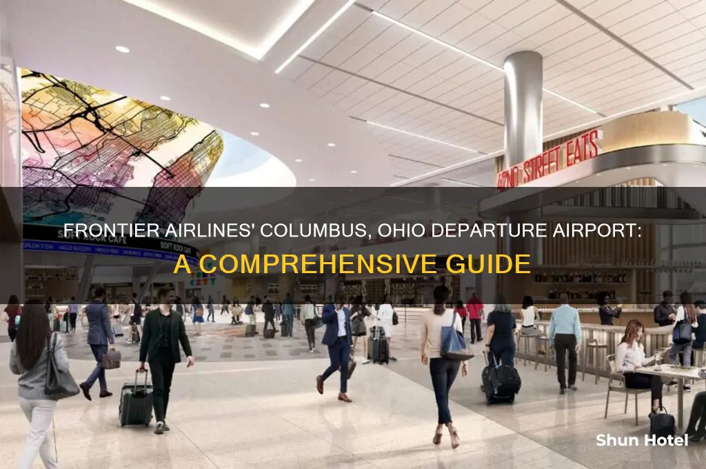 what airport does frontier fly out of in columubs oh