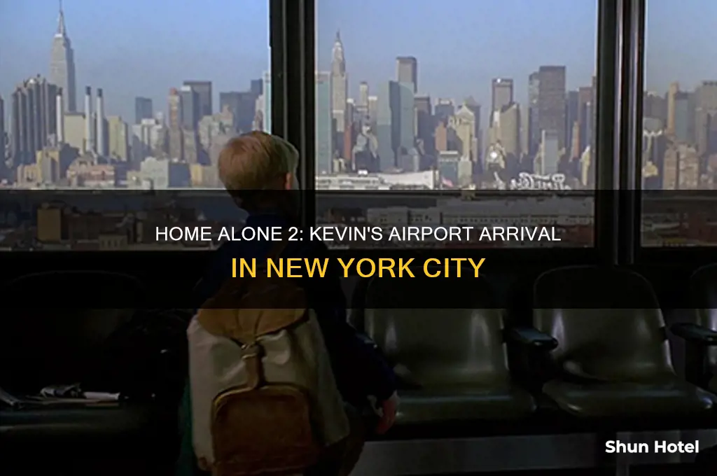 what airport does kevin fly into in home alone 2